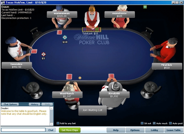 william hill poker review